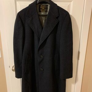 Crombie Sabelere By Freedman Men’s Wool Overcoat